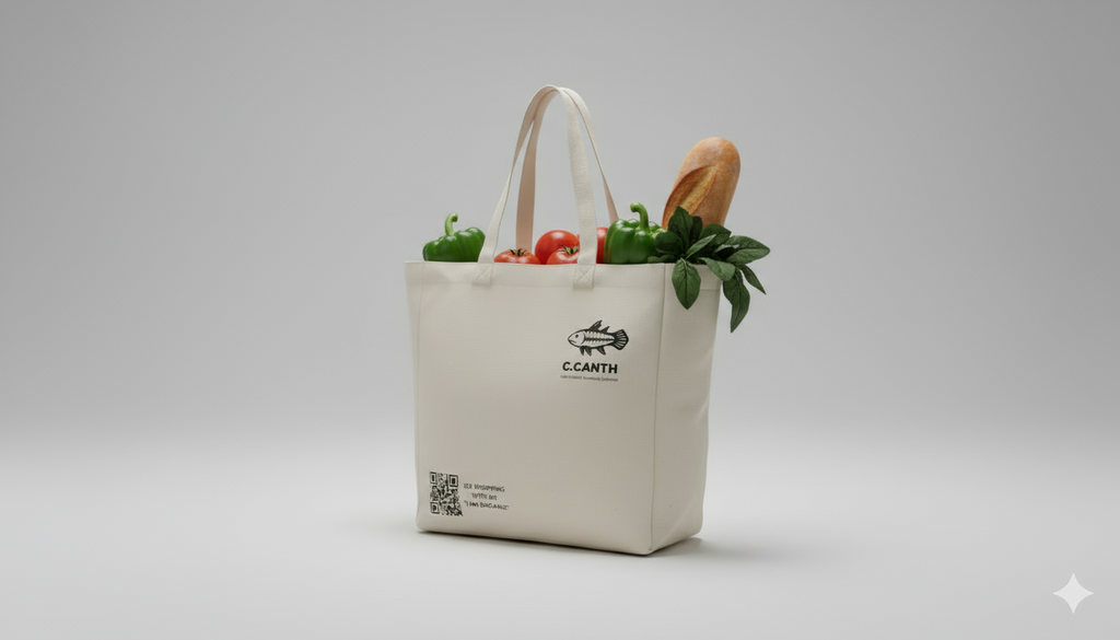 Organic Cotton Shopping Bag