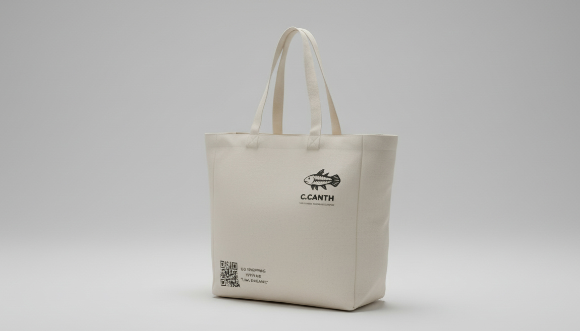 Organic Cotton Shopping Bag